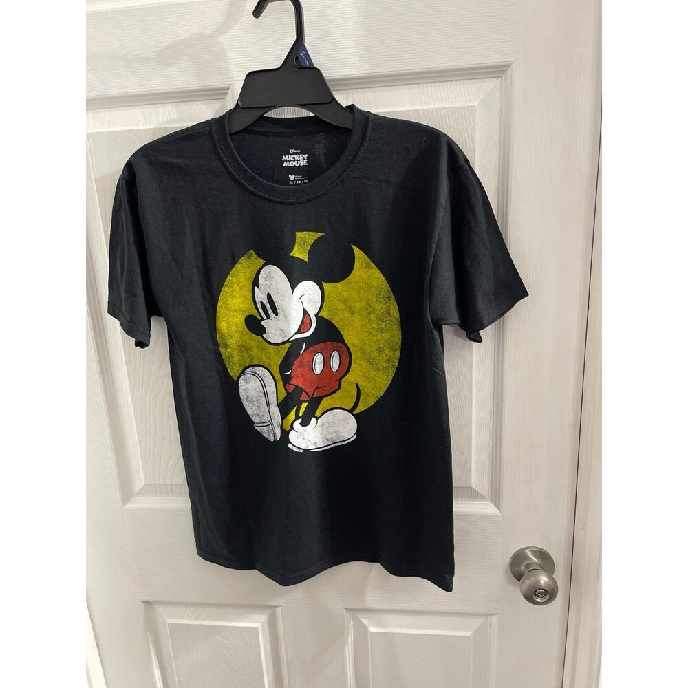 Disney Boys Mickey Mouse T Shirt Size XL Black New Without Tags